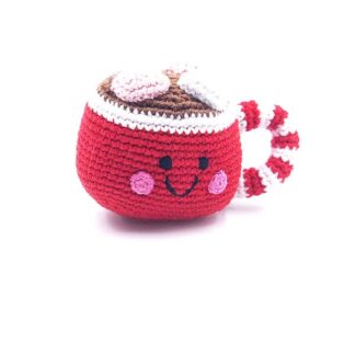 Pebble Friendly Hot Chocolate Rattle