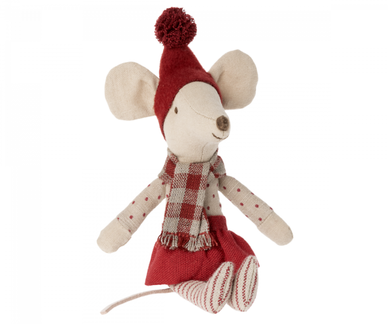 Christmas Mouse Big Sister from Maileg