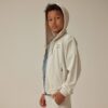 Play X Play Zip-Up Tech Hoodie In Stone