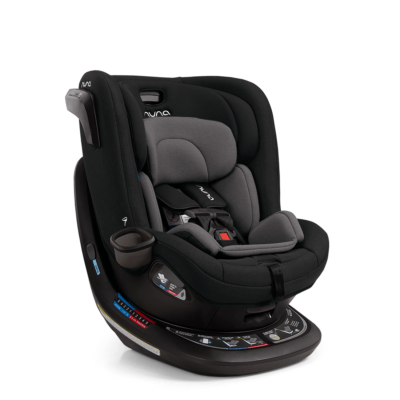 Nuna REVV Rotating Convertible Car Seat Caviar