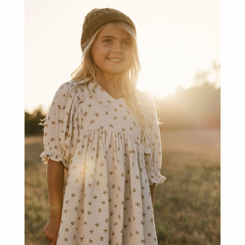 Jolene Dress In Olive Branch