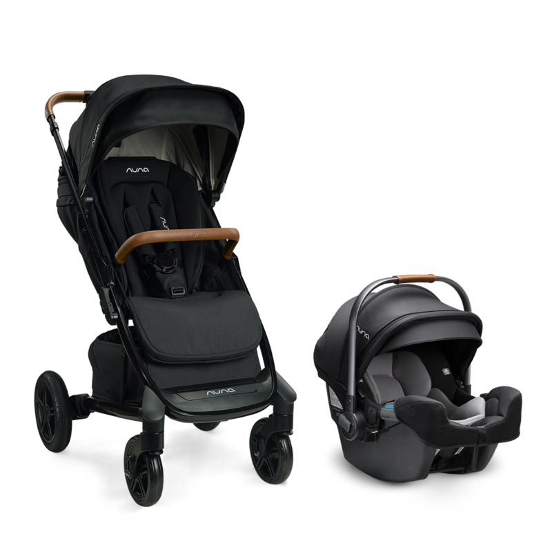 Nuna TAVO Next Stroller and PIPA RX Car Seat Travel System Caviar