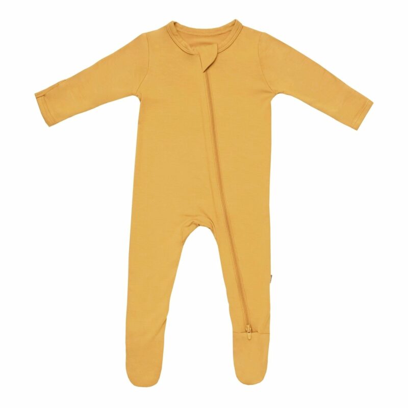 Kyte BABY Zippered Footie in Marigold