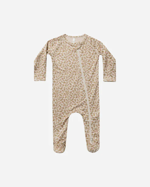 Rylee + Cru Footed Sleeper In Fleur