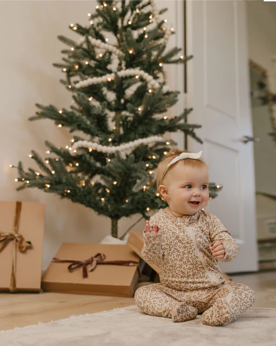Rylee + Cru Footed Sleeper In Fleur