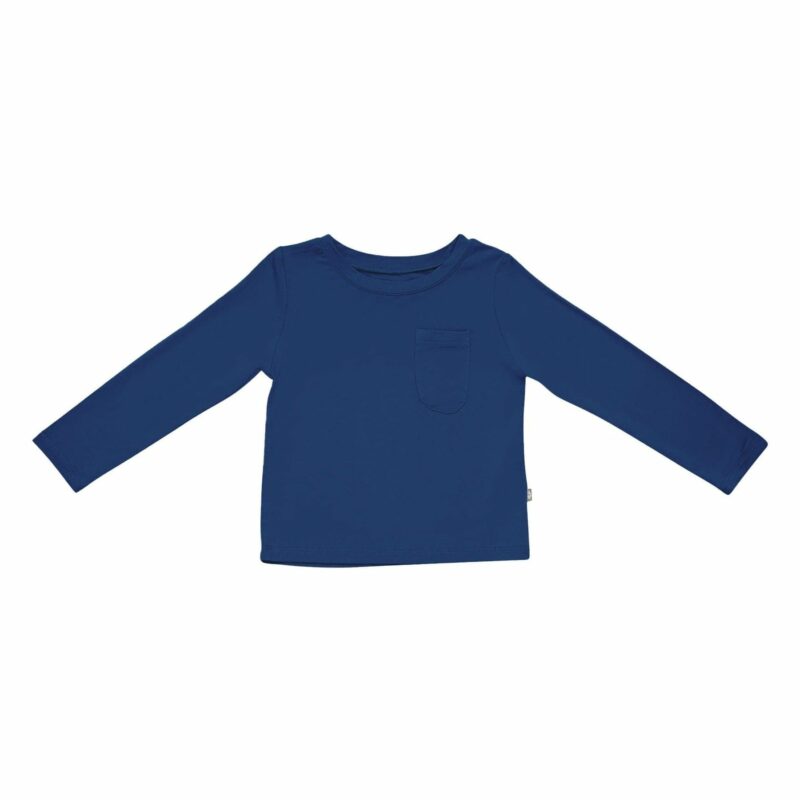 Long Sleeve Toddler Tee in Tahoe from Kyte BABY