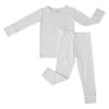 Heather Grey Bamboo Viscose Two-Piece Pajamas