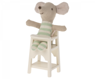 Maileg High Chair for Mouse in Off White