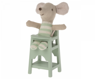 Maileg High Chair for Mouse in Mint