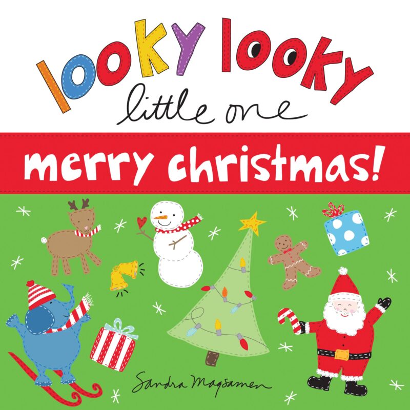 Sourcebooks Looky Looky Little One Merry Christmas Board Book