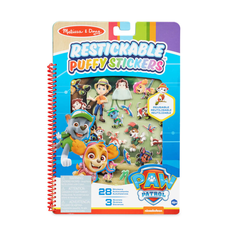 Melissa & Doug Paw Patrol Puffy Sticker Pad - Jungle