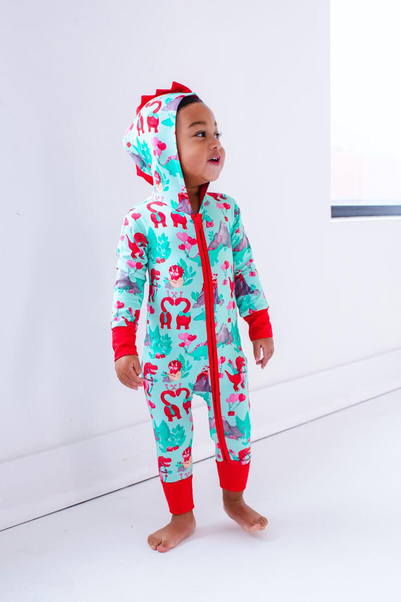 Birdie Bean Arlo Bamboo Viscose Hooded Romper