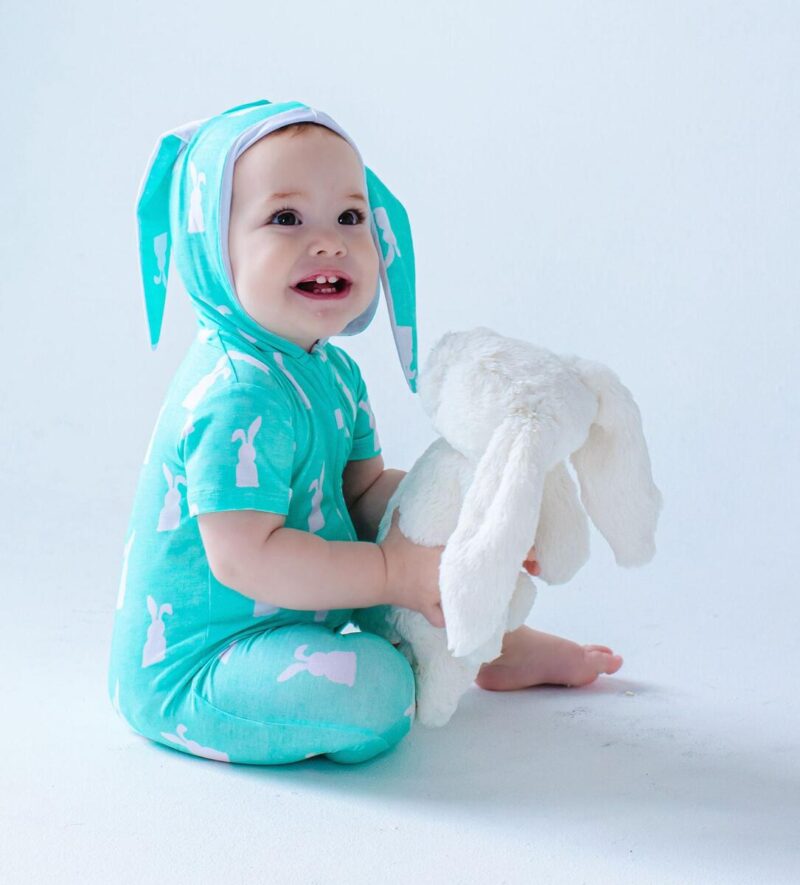 Birdie Bean Simon Bamboo Viscose Hooded Romper