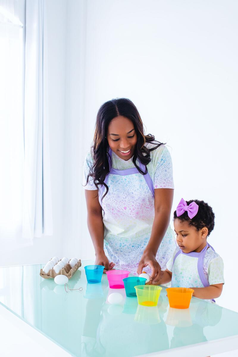 Claire Bamboo Viscose Birdie Apron from Birdie Bean
