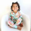 Aulani Bamboo Viscose Ruffle Pajama Set from Gigi and Max