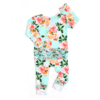 Aulani Bamboo Viscose Ruffle Footie