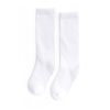 Little Stocking Co White Fancy Knee High Socks