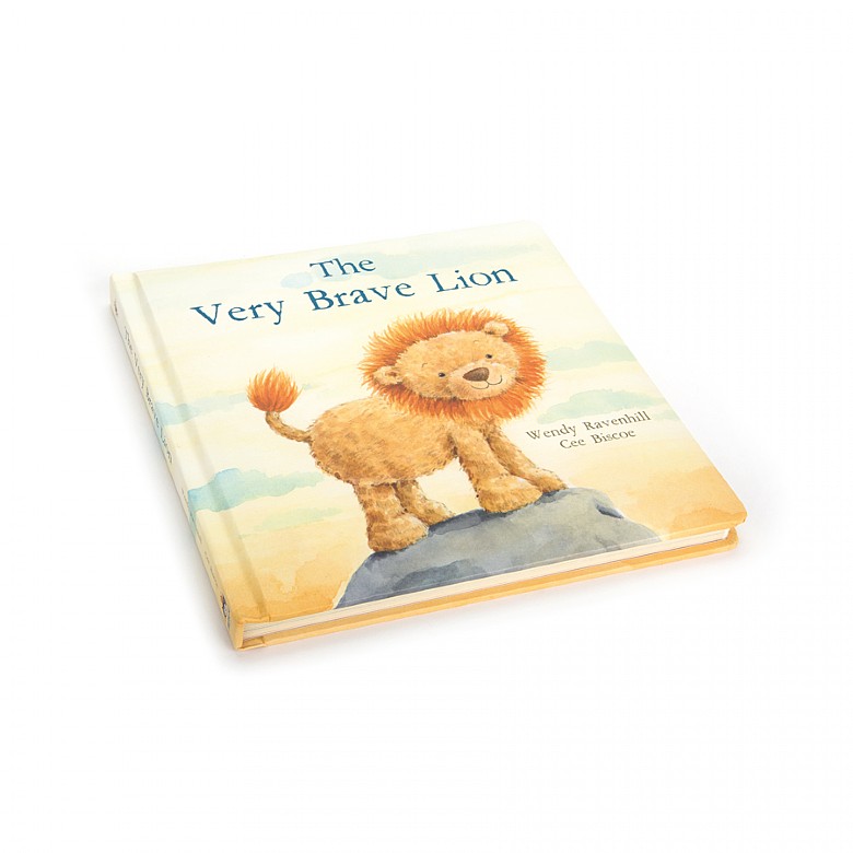 The Very Brave Lion Book from Jellycat
