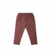 Organic Cotton Ana Legging in Lea Floral Deep Brown