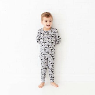 Dreamiere Whale Hello There Two Piece Pajamas Set