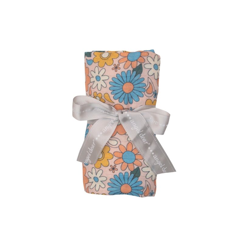 Groovy Daisy Swaddle Blanket from Angel Dear