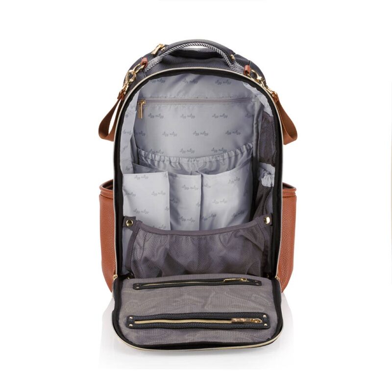 Coffee and Cream Boss Plus Backpack Diaper Bag from Itzy Ritzy