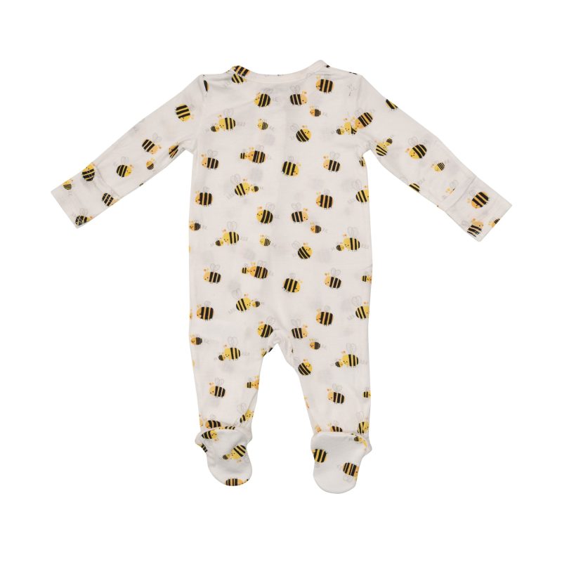 Angel Dear Chubby Bees Bamboo Viscose Footie