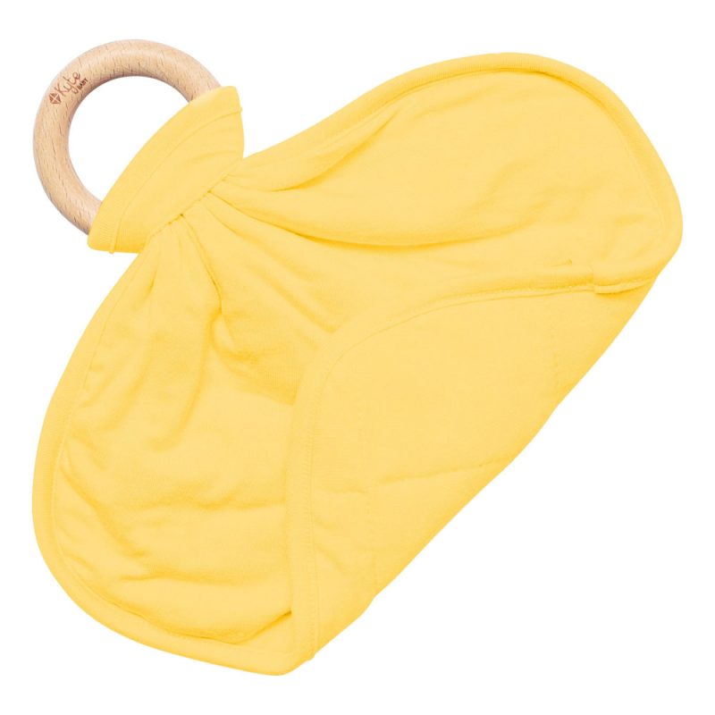 Lovey in Butter with Removable Teething Ring from Kyte BABY