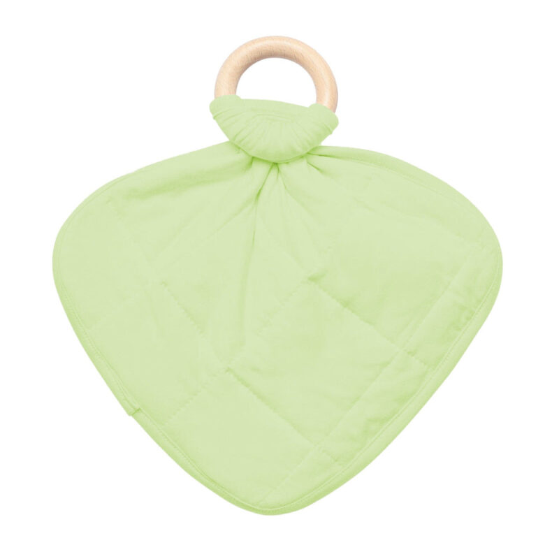 Lovey in Pistachio with Removable Teething Ring from Kyte BABY