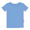 Short Sleeve Toddler Pajama Set in Periwinkle