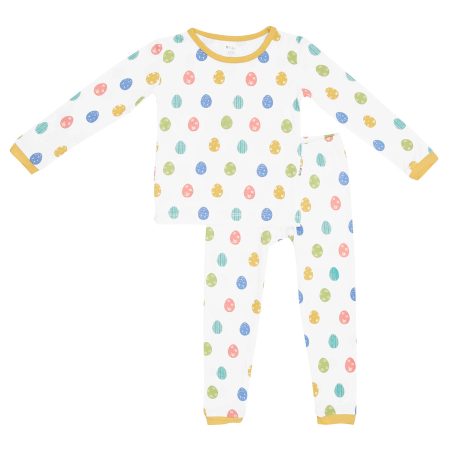 Kyte BABY Toddler Pajama Set in Spring Egg