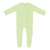 Zippered Footie in Pistachio from Kyte BABY