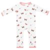 Kyte BABY Zippered Romper in Butterfly