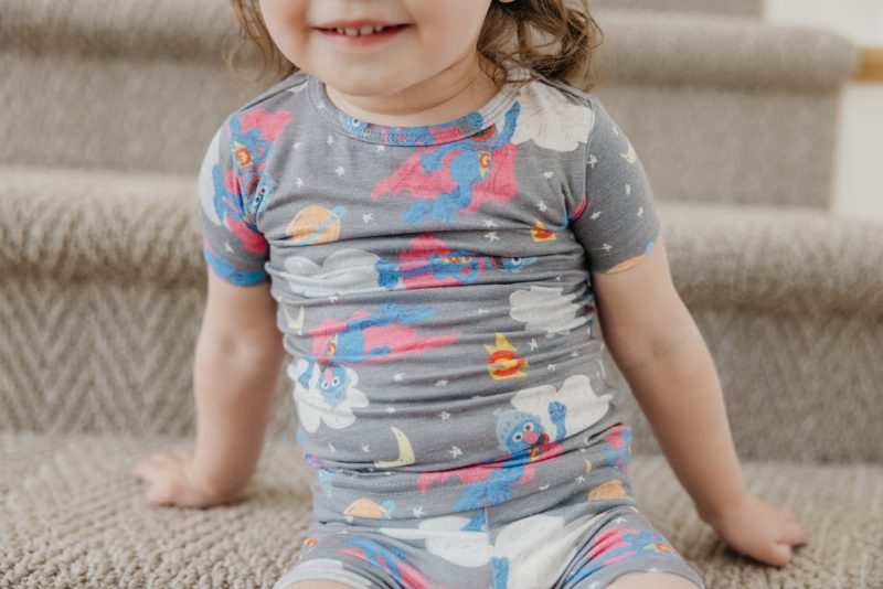 Super Grover Short Sleeve Pajama Set