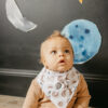 Neil Bandana Bib Set 4-Pack made by Copper Pearl