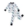 Peregrine Kidswear Watercolor Sharks Bamboo Viscose Pajama Set