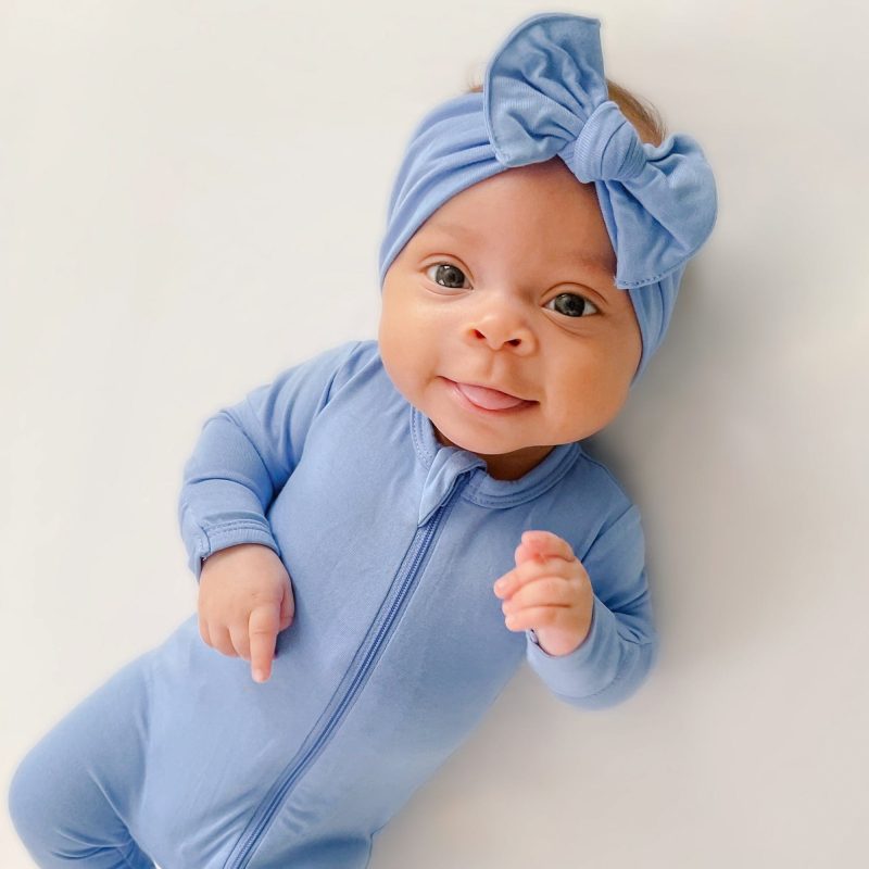 Bow in Periwinkle  from Kyte BABY