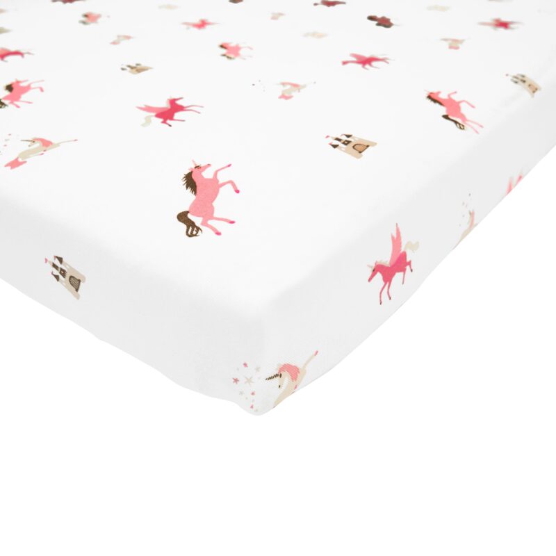 Crib Sheet in Unicorn 