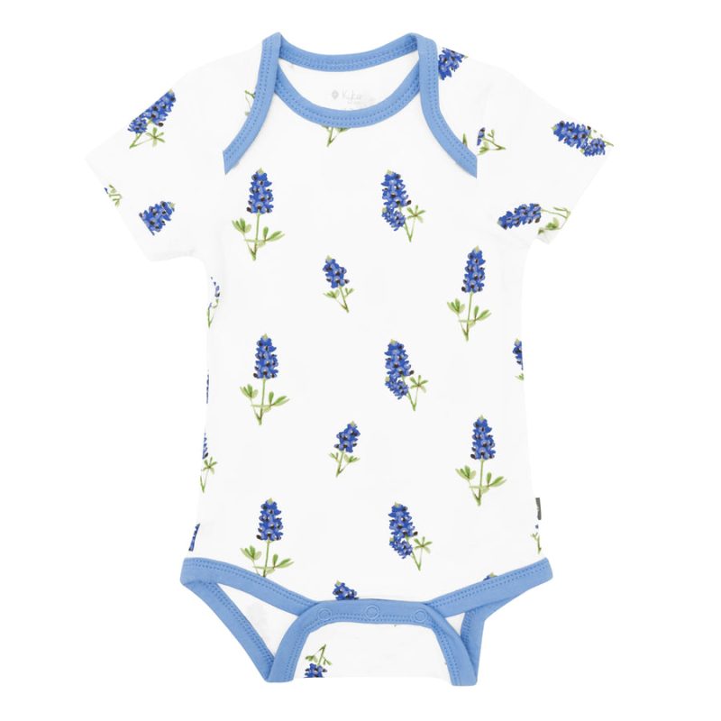 Kyte BABY Bodysuit in Periwinkle Bluebonnet