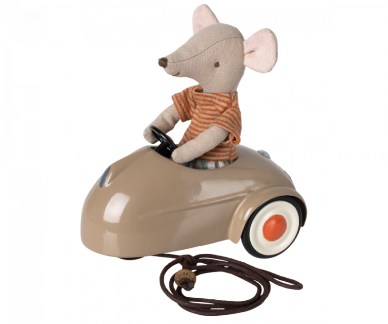 Maileg Brown Mouse Car