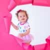 Gia Bamboo Viscose Metallic Tulle Bubble from Birdie Bean
