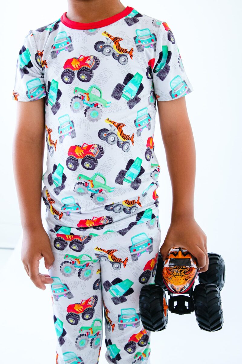 Tyler Bamboo Viscose Short Sleeve Pajama Set from Birdie Bean