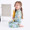 Albert Bamboo Viscose Two-Piece Pajama Set available at Blossom