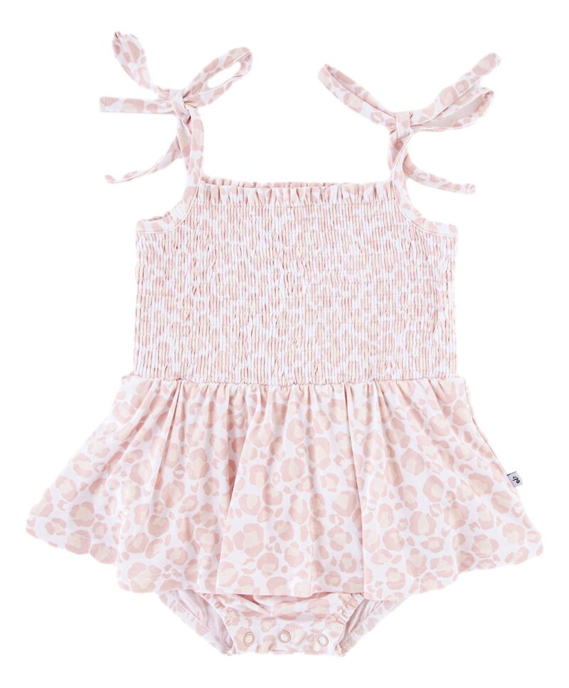 Zara Bamboo Viscose Smocked Birdie Twirl