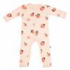 Snap Romper in Peach  from Kyte BABY