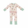 Angel Dear Spa Day Ruffle Zipper Romper