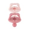 Itzy Ritzy Sweetie Soother Pink Orthodontic Silicone Pacifier Set