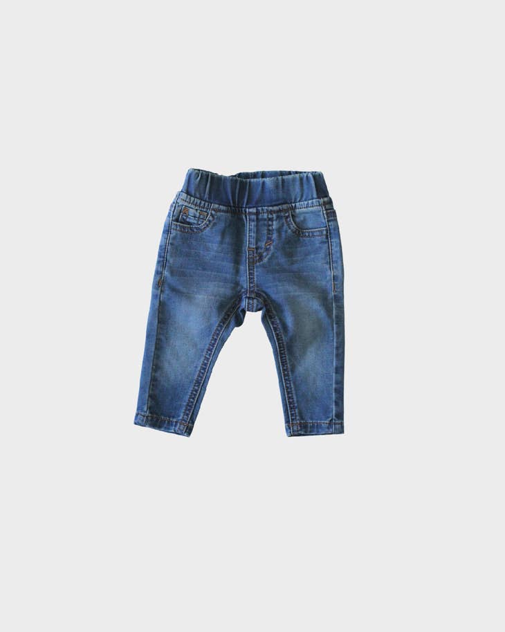 Denim Jeans in Medium Wash from Babysprouts