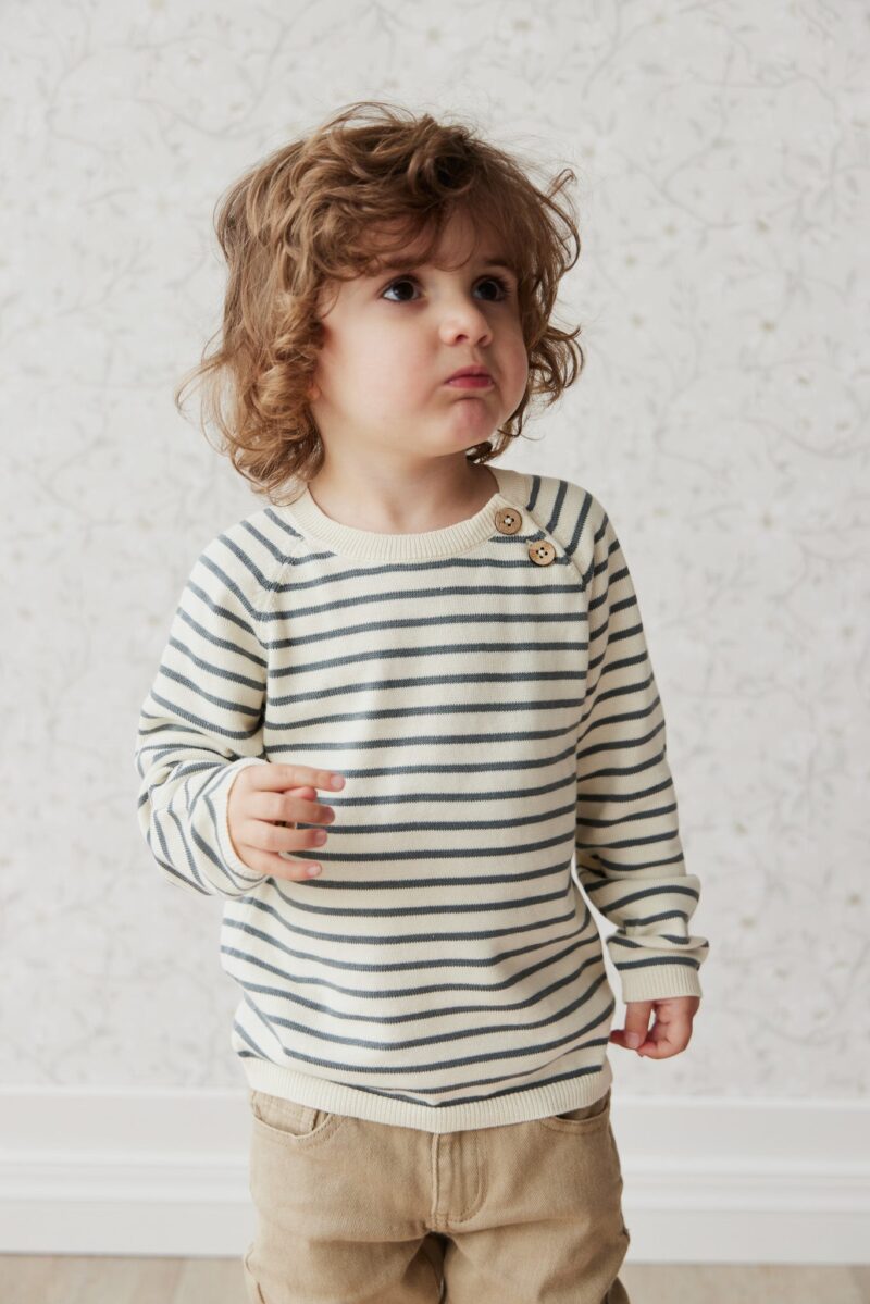 Jayden Jumper in Jayden Stripe available at Blossom Jayden Jumper in Jayden Stripe available at Blossom
