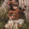 Oeuf Bambi Knit Hoodie